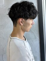 ニアウ 高崎店(Niau)&nbsp;MEN’S HAIR/シャドウパーマ/刈り上げセンターパート/群馬高崎