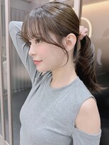 ロンド メリー 大宮(Lond merry)&nbsp;髪質改善/縮毛矯正/ミディアムレイヤーカット似合わせカット大宮