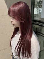 ゼスト 吉祥寺店(ZEST)&nbsp;暖色ハイトーン/チェリーピンク/ピンクカラー/吉祥寺/みお