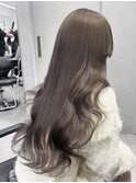 e563髪質改善ブリーチなしダブルカラーレイヤーカット原宿