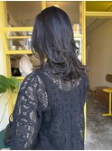 〈浅草 半個室〉オリーブグレージュ×ゆるレイヤー