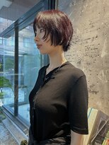 パプレ(PAPRE)&nbsp;前上がりのショートスタイル