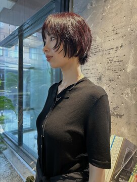 パプレ(PAPRE) 前上がりのショートスタイル