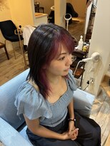 hair＆relax salon UMI&nbsp;チェリーピンクインナー
