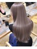 《色持ちNO.1》カット+アディクシーカラー+beetsトリートメント¥6480 西梅田