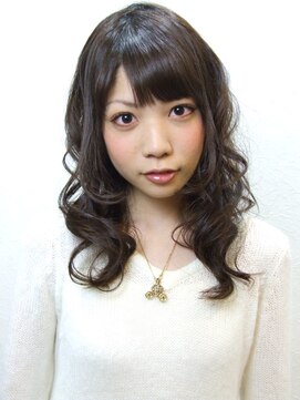 ズーカヘアー(Zu cA HAIR) Zu-cA 黒髪ゆるふわルーズスパイラル