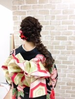 ヘアセット専門店 ナゴミ 渋谷店(nagomi) 編みおろしヘア