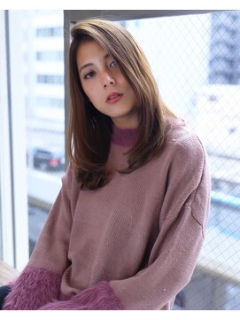 ココペリヘアー 【Cocopeli  heir】シルクグレージュ×3Dカラー