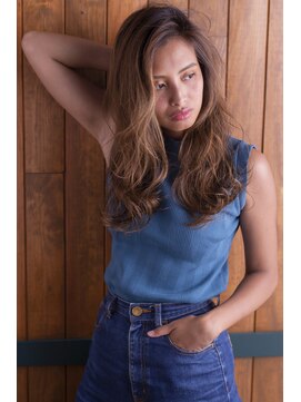 オリーブフォーヘアー(olive For hair) サーフ×かきあげロング【olive for hair】03-6914-0898
