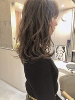 ワール(whirl.)&nbsp;パールベージュ×無造作セミ☆