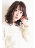 ゆるふわセミロング