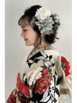 ウィスプ 赤羽店(wisp) ボブ☆和装アレンジヘア☆