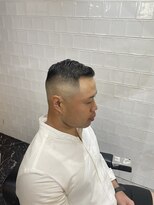 メリケンバーバーショップ フクオカ(MERICAN BARBERSHOP FUK)&nbsp;七三スタイル