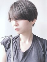 モリオフロムロンドン 原宿本店(morio from London)&nbsp;【モリオ原宿】マッシュショート前髪長め黒髪耳だしショート