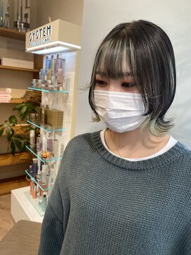 ソワンドゥブレス 瓜破店(soin de brace) インナーミントカラー