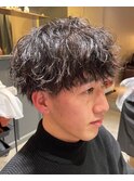 ニュアンスマッシュ×前下がり