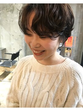 イデア(idea) #ショートパーマ#ニュアンスパーマ#日比野未奈