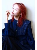 レッド系ヘアカラー
