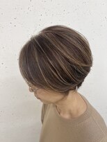 ソイア 春日井店(Soea)&nbsp;グロスハイライト　白髪ぼかしハイライト