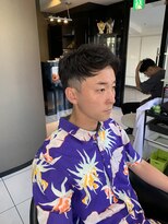 アイズ 海老名(AIZU) スウィングアップバングジェットモヒカンフェードカットショート