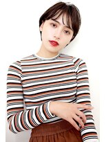 オーバーヘアー 尼崎店(over hair)&nbsp;【over hair】 丸みショートスタイル