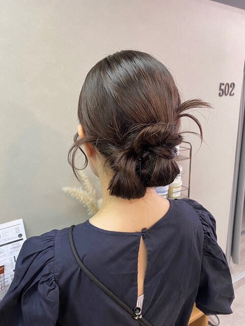 【 銀座・結婚式・女子会 】ヘアセットサロン