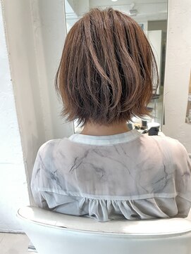 ファイブボックスヘアー 広島(five vox hair) エイジングケアカラー　大人ボブ