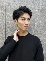 イヴォークトーキョーオーサカ(EVOKE TOKYO osaka)&nbsp;リバースパーマ マッシュ オールバック