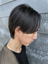 ヒュイル バイ ニアウ(Hwyl by Niau) メンズマッシュセンターパートスパイラルパーマニュアンスパーマ