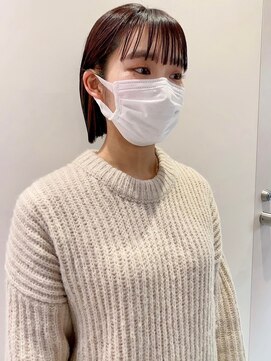 メゾンマイル 恵比寿(maison mile) ハッシュカット/似合わせカット/レッドブラウン[恵比寿駅]