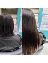 ヘアアンドメイク サファイア 豊橋店(ヘア&メイク SAPPHIRE)&nbsp;#イメチェン#エクステ#大変身#ギャル#インナーカラー#インナー