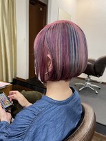 アリ 葛西店(ALi)&nbsp;ボブ×アンブレラカラー｜葛西髪質改善｜葛西縮毛矯正｜