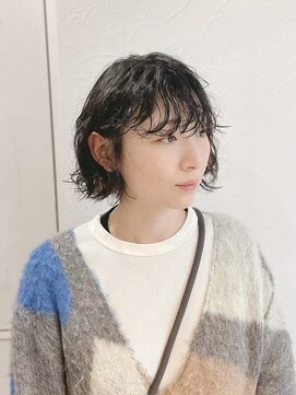 ハク(haku.) くせ毛風　ボブパーマ