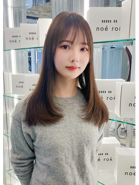 ノエロク 岐阜(noe rok) ヘーゼルベージュ/巻かなくても可愛いレイヤースタイル