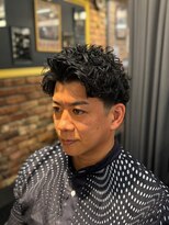 ブロートーキョー 有楽町店(Bro Tokyo) MEN'Sアッシュニュアンスパーマ韓国マッシュスペインカール
