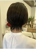 ★透明感★アッシュ×丸み楽かわショート