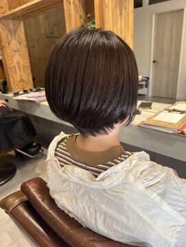 アドラーブル 駅南店(adorable) 20代30代大人可愛い★小顔ボブ丸みショートウルフカット