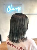 外ハネストレートボブ