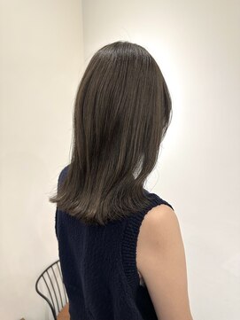 リリアーナ(LILIANA) 池袋 イルミナカラー 透明感カラー 髪質改善 アッシュグレー♪