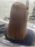 グレージュカラー ×髪質改善ミネコラトリートメント