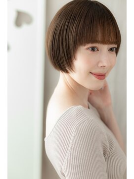 カバーヘア ブリス 志木南口駅前店(COVER HAIR bliss) 透明感カラーレイヤーカットマッシュルームヘアZ志木30代40代