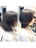 くびれボブ×艶髪