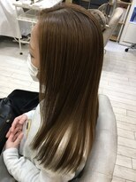 ヘアメイクゼロ 坂戸駅前店(hairmake zero) トリートメントで柔らかなストレートに