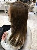 トリートメントで柔らかなストレートに