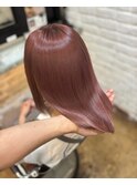 くすみピンクカラー