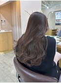 艶ロング×柔らかブラウン
