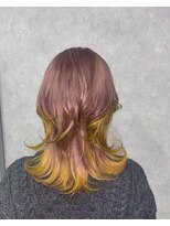 クリーブ 池袋(creeb)&nbsp;レイヤーウルフ、裾カラー