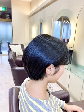 松本平太郎美容室 土浦パートワン(PART1) 耳掛けハンサムショート　10代20代30代40代50代60代　土浦