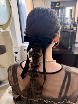 ルーウィン(LE WIN) タイトふわふわ編み下ろし