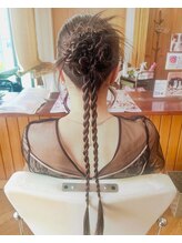 エクステンション クーチャー(Extention Cu'cha) 結婚式お呼ばれヘアアレンジ